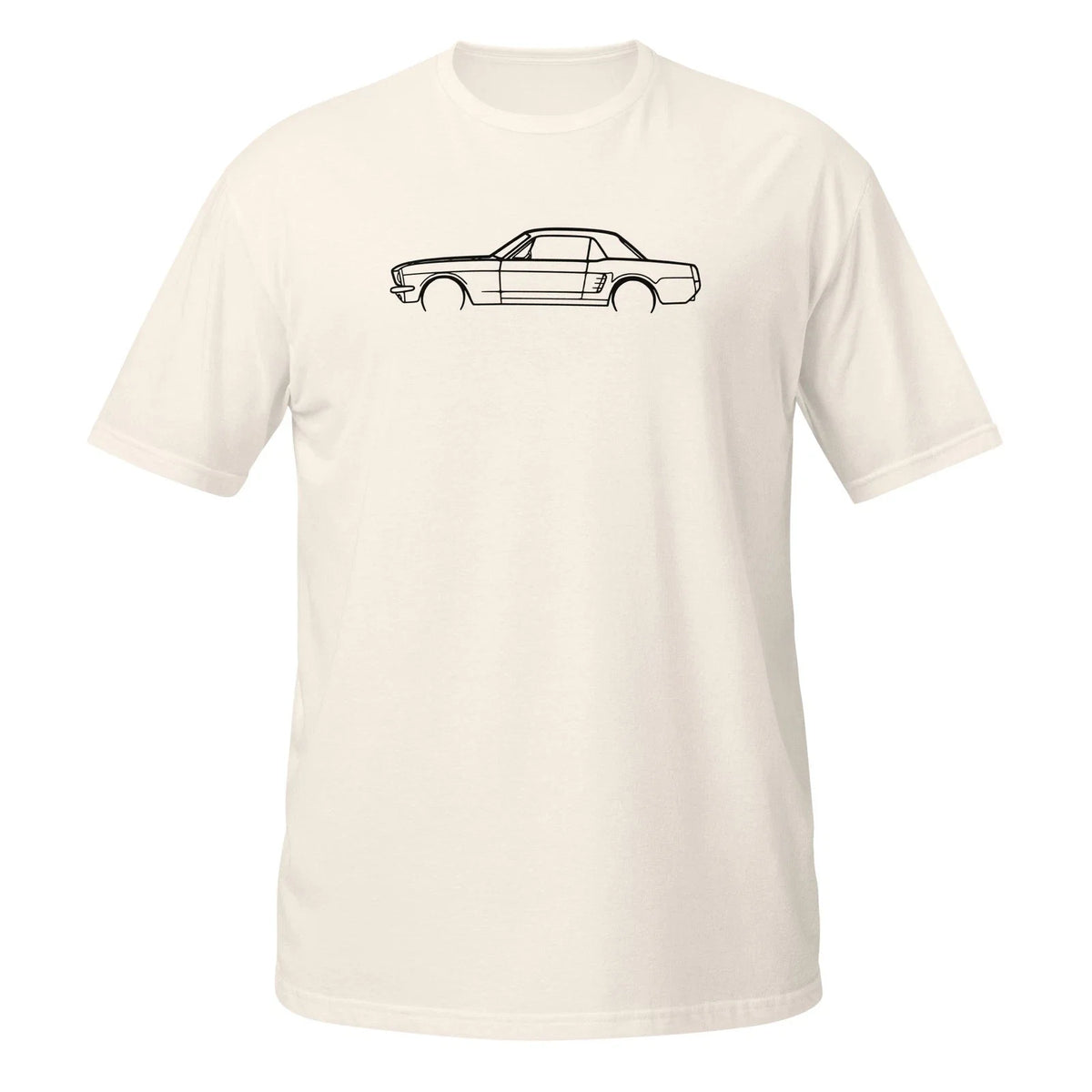 Comfy For Ford Mustang Coupe 1966 Car Lovers Birthday Gift Stylish Tee Unisex