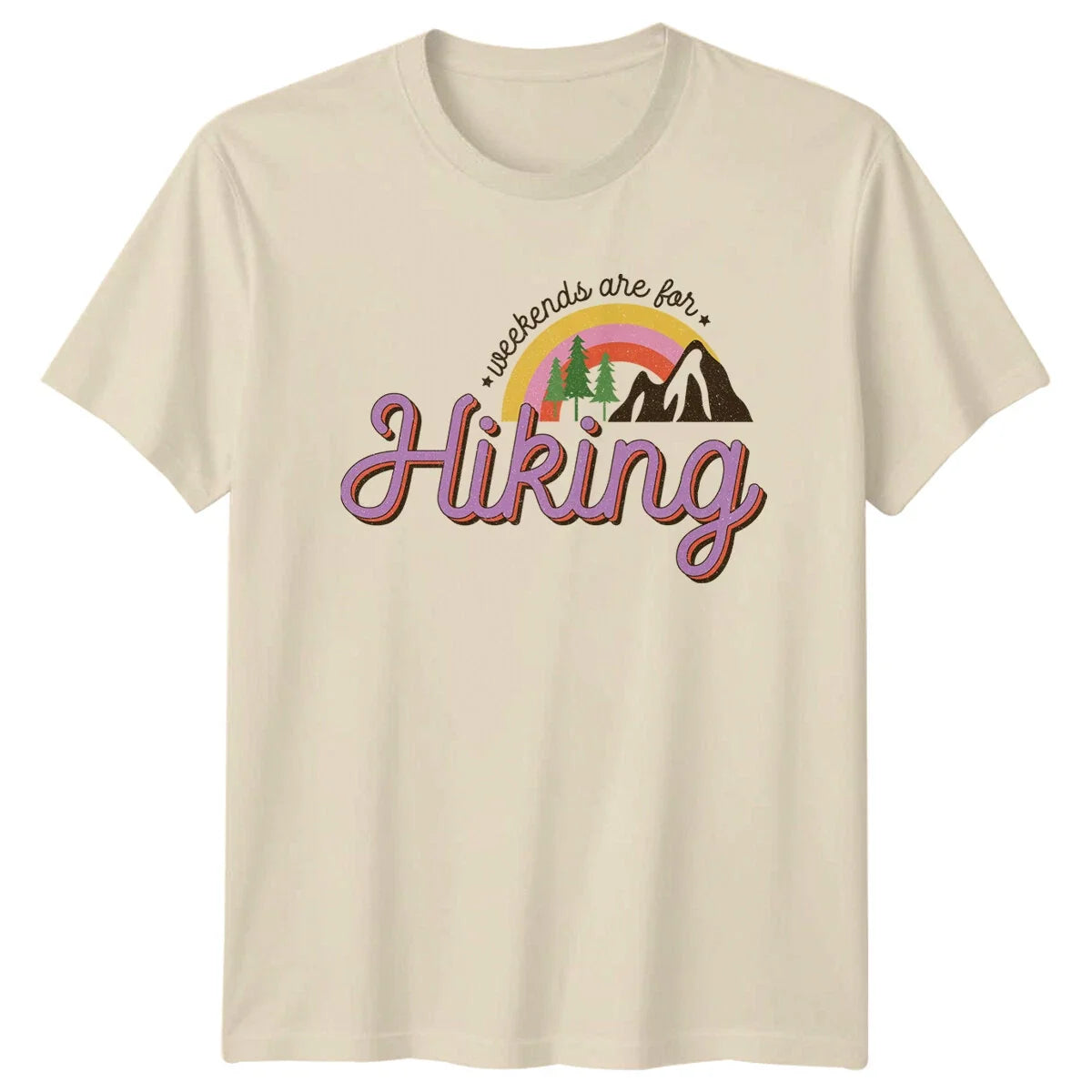 Weekends Are For Hiking Nature Lover Graphic Unisex