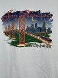 SAN FRANCISCO THE CITY BY THE BAY XL TShirt 1995 MBS Love Unlimited.. (BOX50) Unisex
