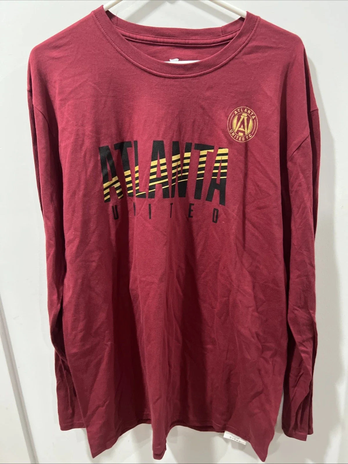 Atlanta United FC Long Sleeve Men’s XL Fanatics MLS Soccer Graphic Tee Unisex
