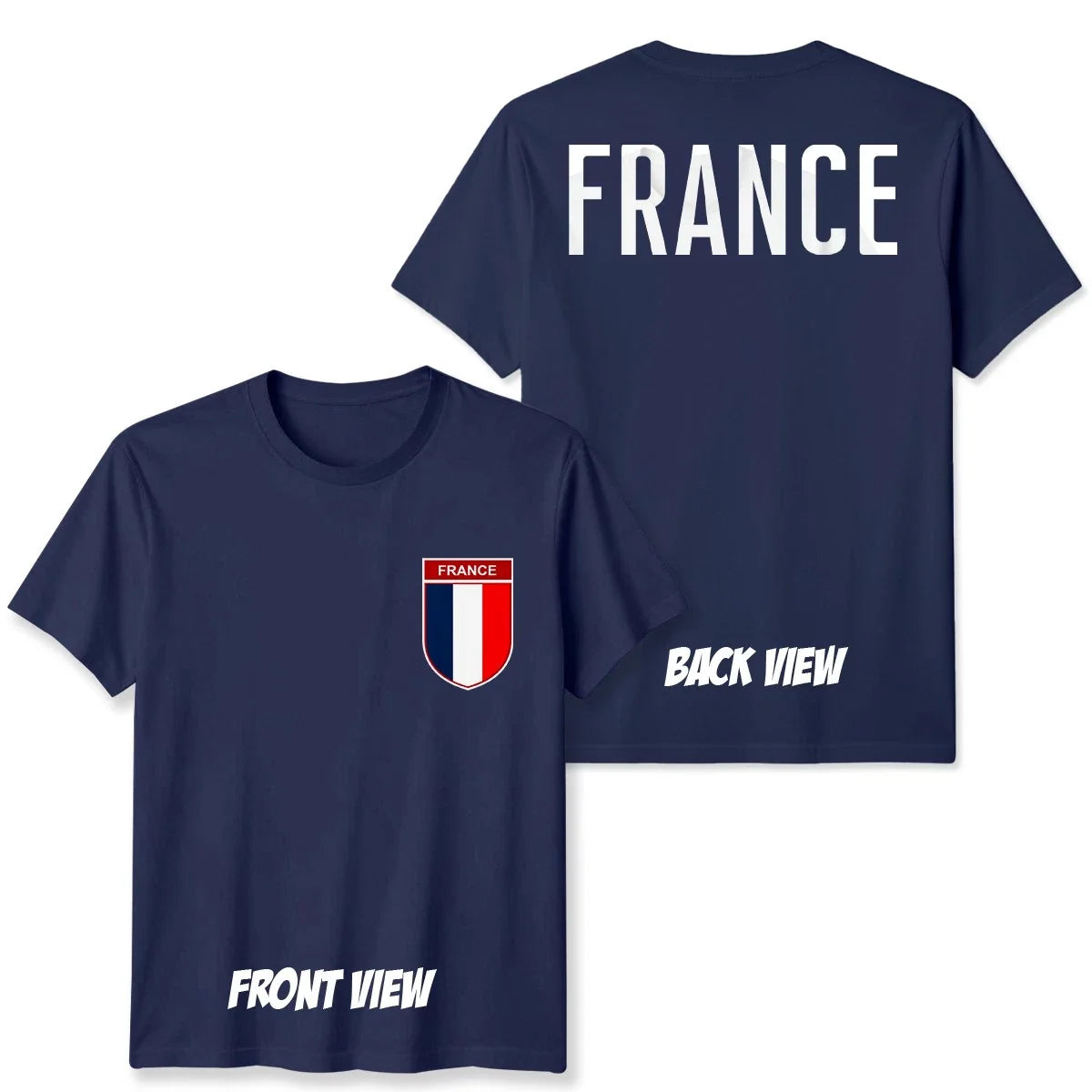 France Football Unisex Kids Country Pride Soccer Tee #WC Unisex