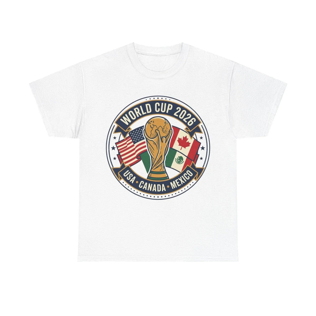 World Cup 2026 Crest | USA Canada Mexico Soccer Tournament| Soccer Lover Unisex