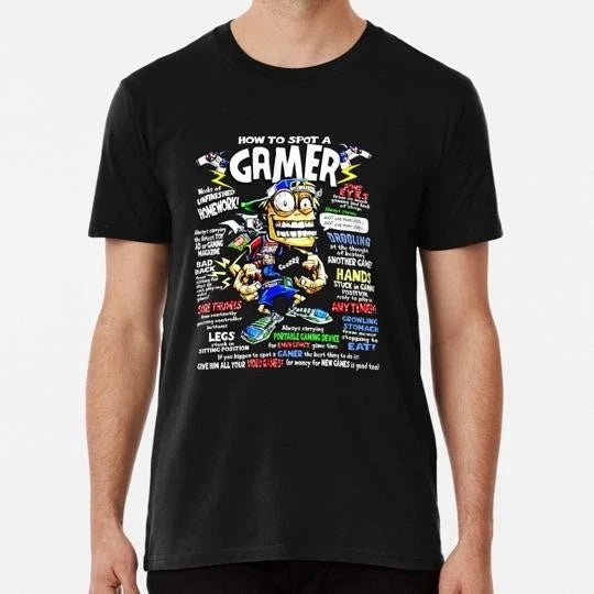 How To Spot A Gamer Size S to 5XL Made in the USA Unisex