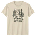 Keep It Simple Camping Outdoor Gift For Him And Her Unisex