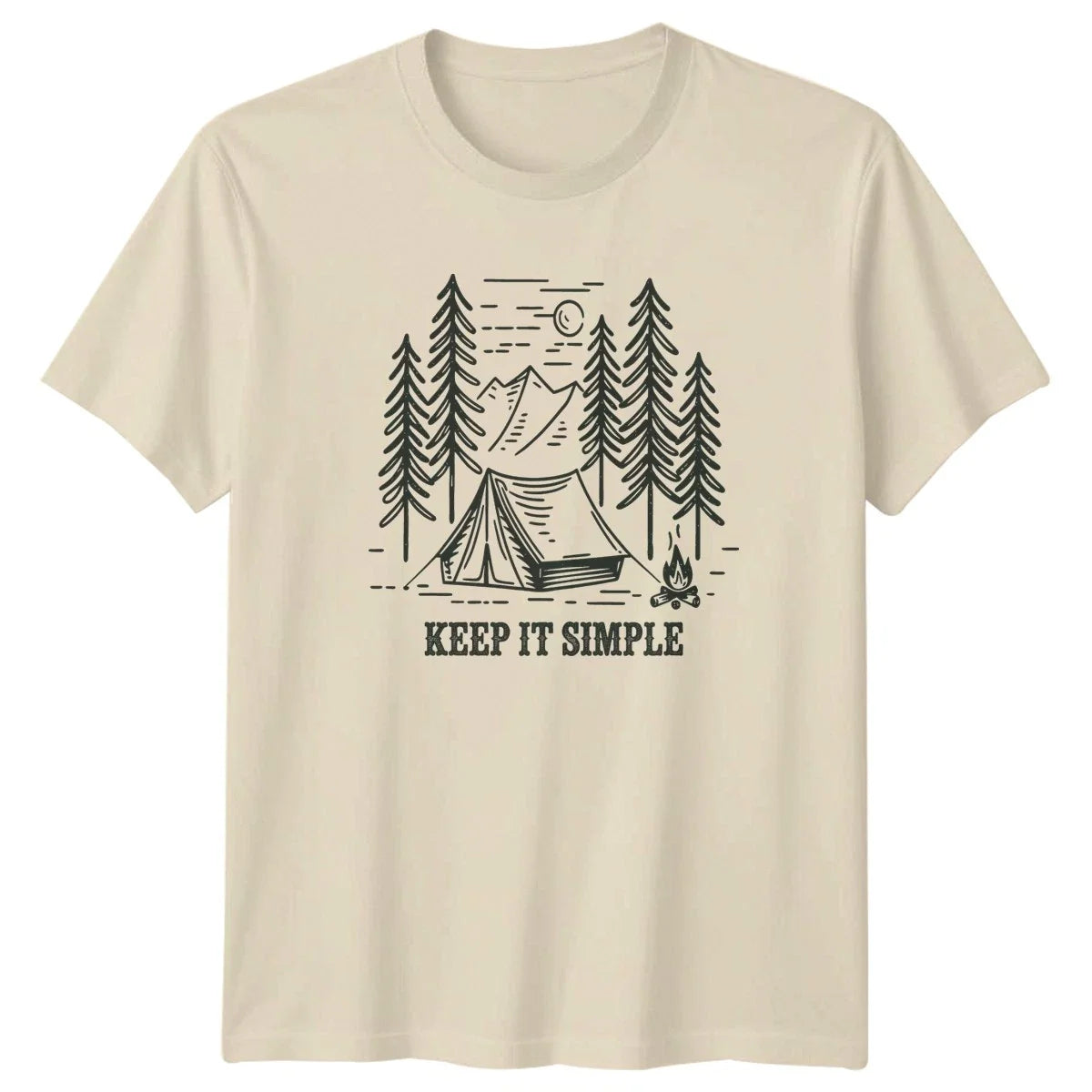 Keep It Simple Camping Outdoor Gift For Him And Her Unisex