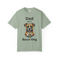 Boxer Dog Dad T-Shirt — Colorful Boxer Portrait Tee for Dog Lovers