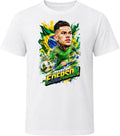 Ederson Brazil Soccer Caricature 2026 World Cup T Shirt Unisex