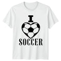I Heart Soccer Soccer Love Soccer Birthday Gift For Him And Her Unisex