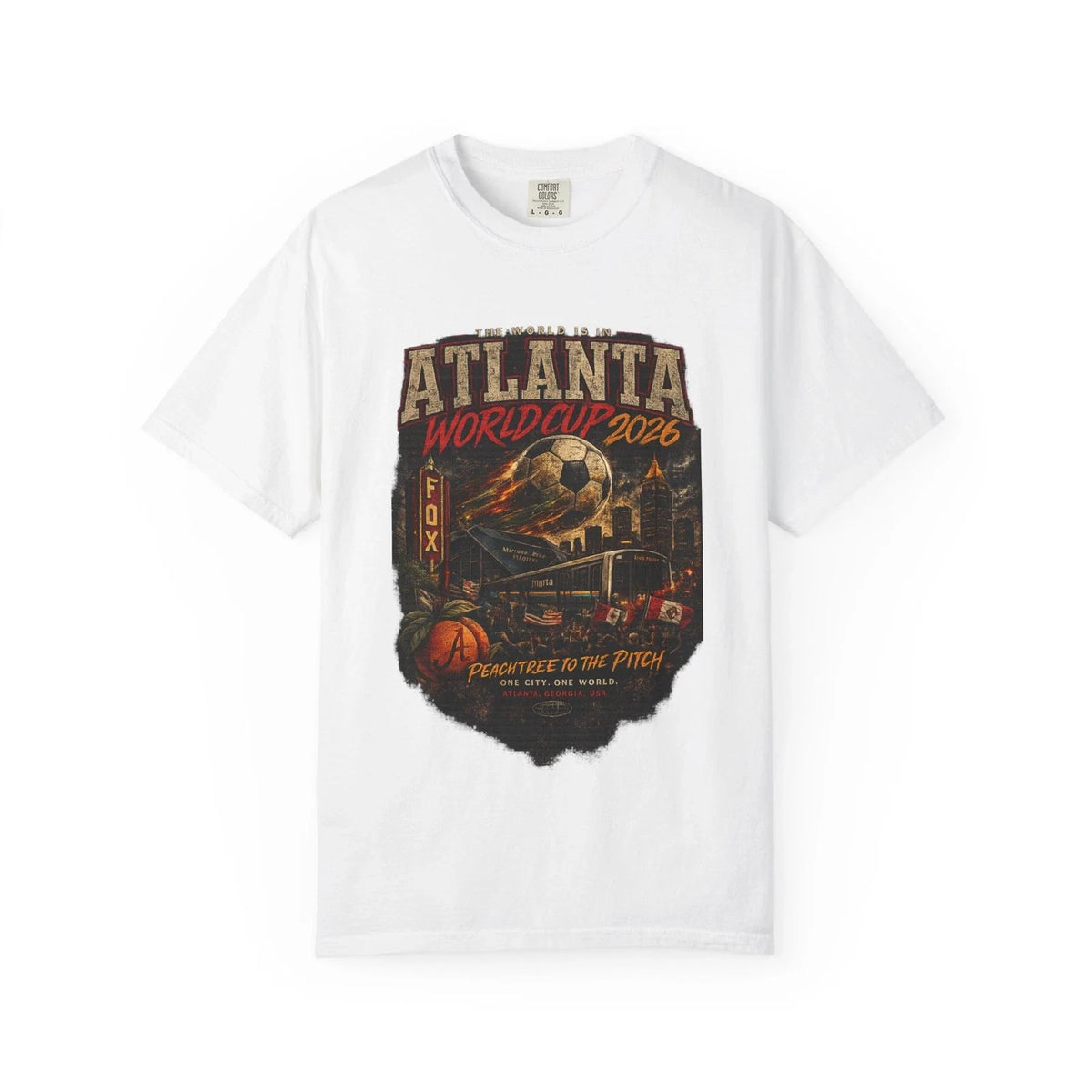 Atlanta World Cup 2026 Soccer | ATL 2026 Peachtree to the Pitch Unisex