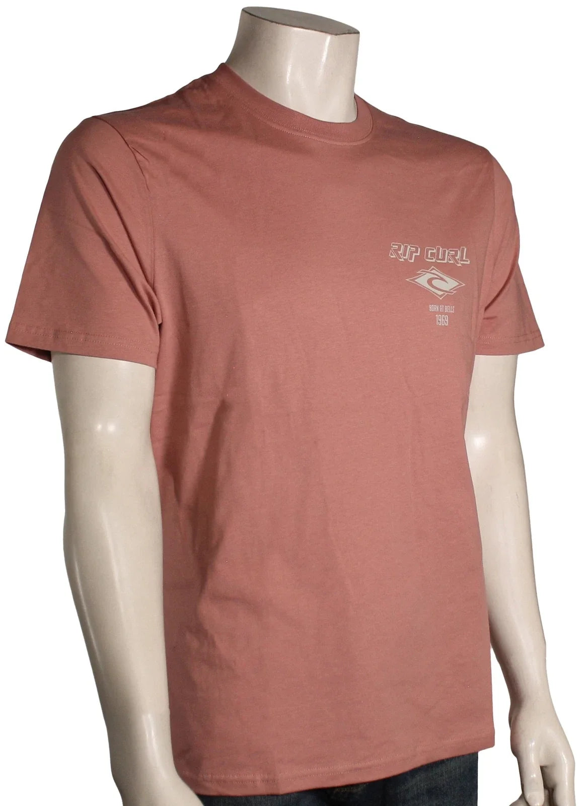 Rip Curl Fade Out Icon - Mushroom - New Unisex