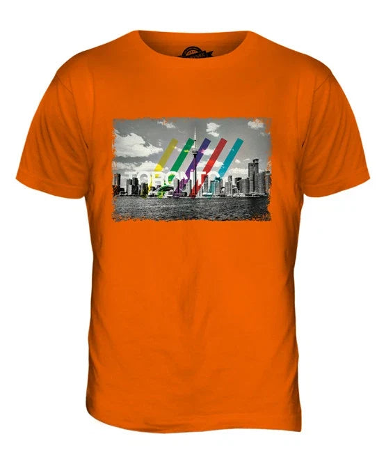 TORONTO SKYLINE MENS TEE TOP GIFT CANADA ARCHITECTURE Unisex