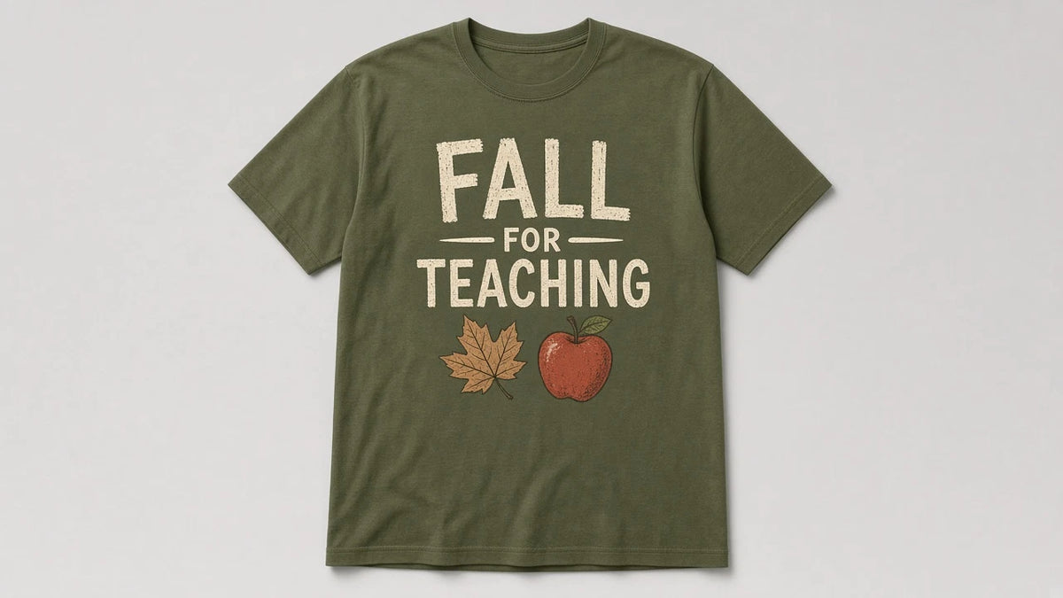 Fall For Teaching Funny Teacher Shirt