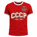 CCCP Retro Ringer Vintage Athletic Graphic Tee Unisex