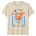 Aperol Spritz Cocktail Orange Skies Aperol Vibes Mens Womens Tee Graphic Unisex