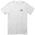 NEW Nixon Workshop Men's White Short Sleeve S2774-100 MSRP $25 Unisex