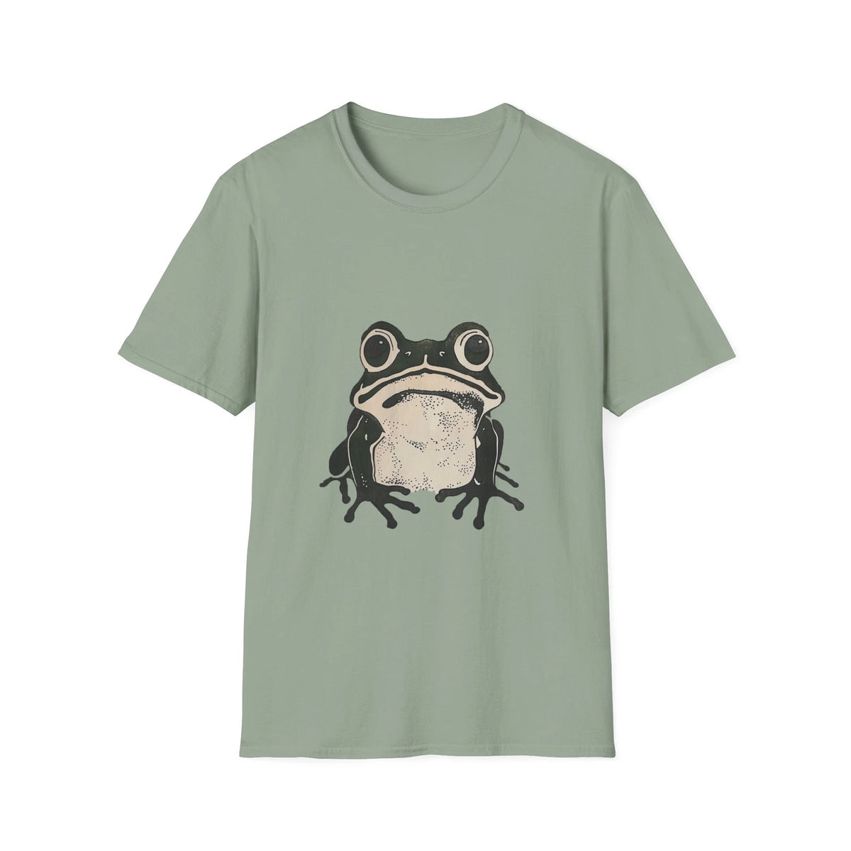 Unimpressed Frog: Unisex Softstyle T-Shirt