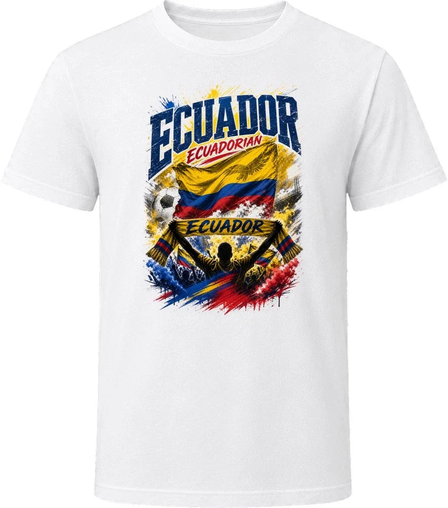 Ecuador Ecuadorian Soccer Football National Supporters T Shirt Unisex