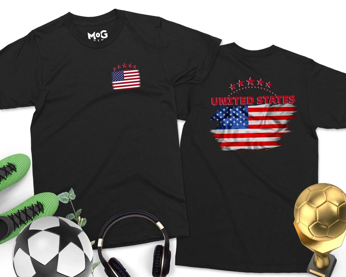USA Flag American Soccer United States Stripes Patriotic & America Stars Unisex