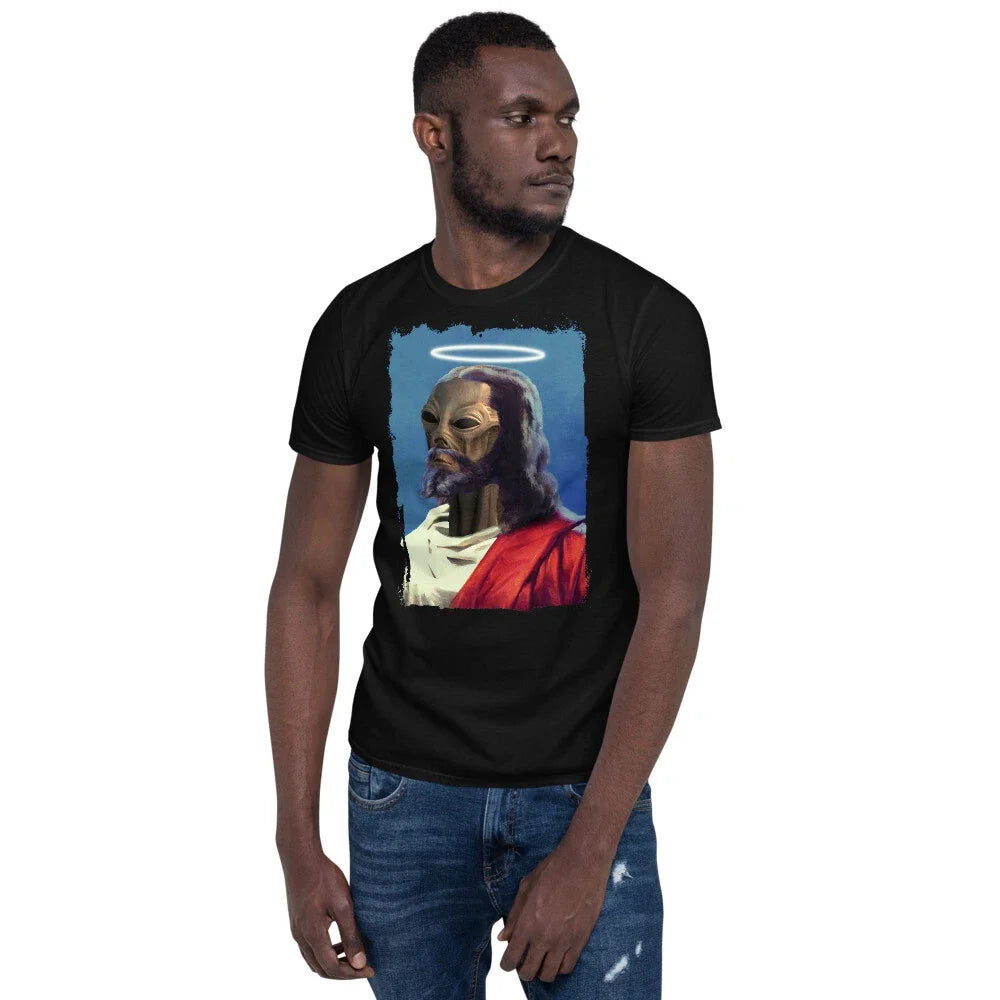 "Alien Jesus" Short-Sleeve Unisex Unisex