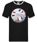 Country Football France - Mens Ringer - French Team Fan Soccer Footie Unisex