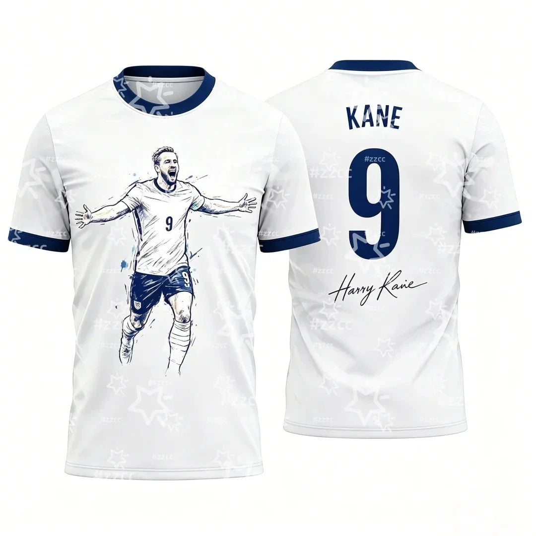 England Football s 2026 World Cup Kane s Polyester Breathable Unisex