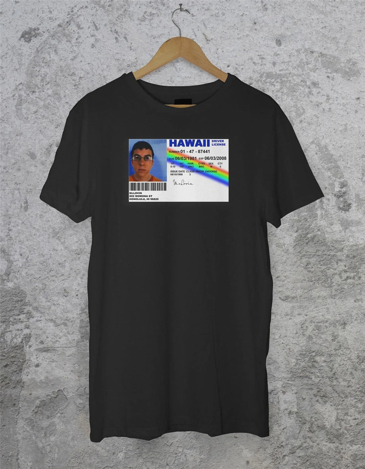Mclovin ID Card - Superbad Geek Drivers Licence Unisex