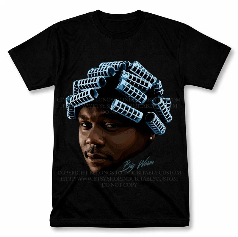 Big Worm Friday Movie Hip Hop Graphic T Shirt Vintage Rap Tee Unisex