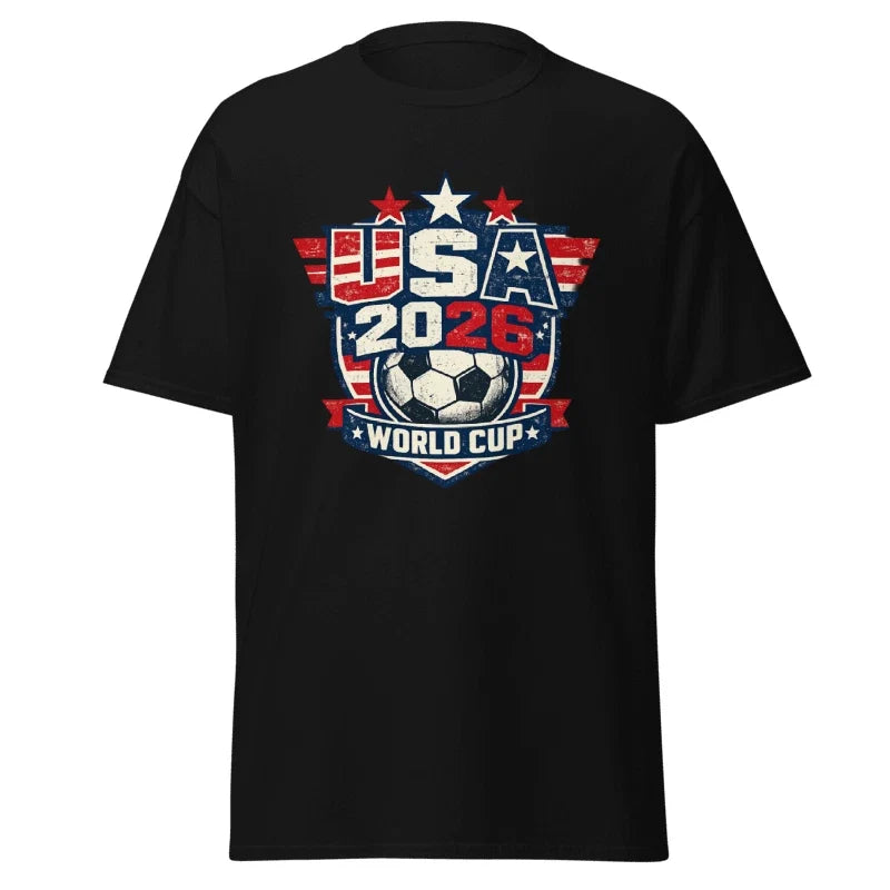 USA 2026 World Cup Vintage Soccer Graphic - Unisex