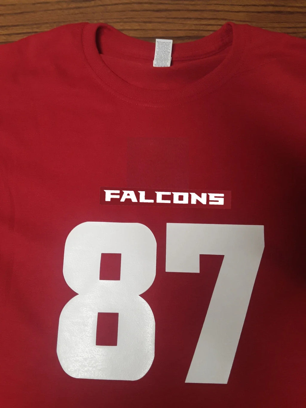 Atlanta Falcons CUSTOM Name & Number Jersey Personalized Tee New Unisex