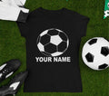 Personalised Football Soccer Footballer Player Club Sports XMAS Gift Top Unisex