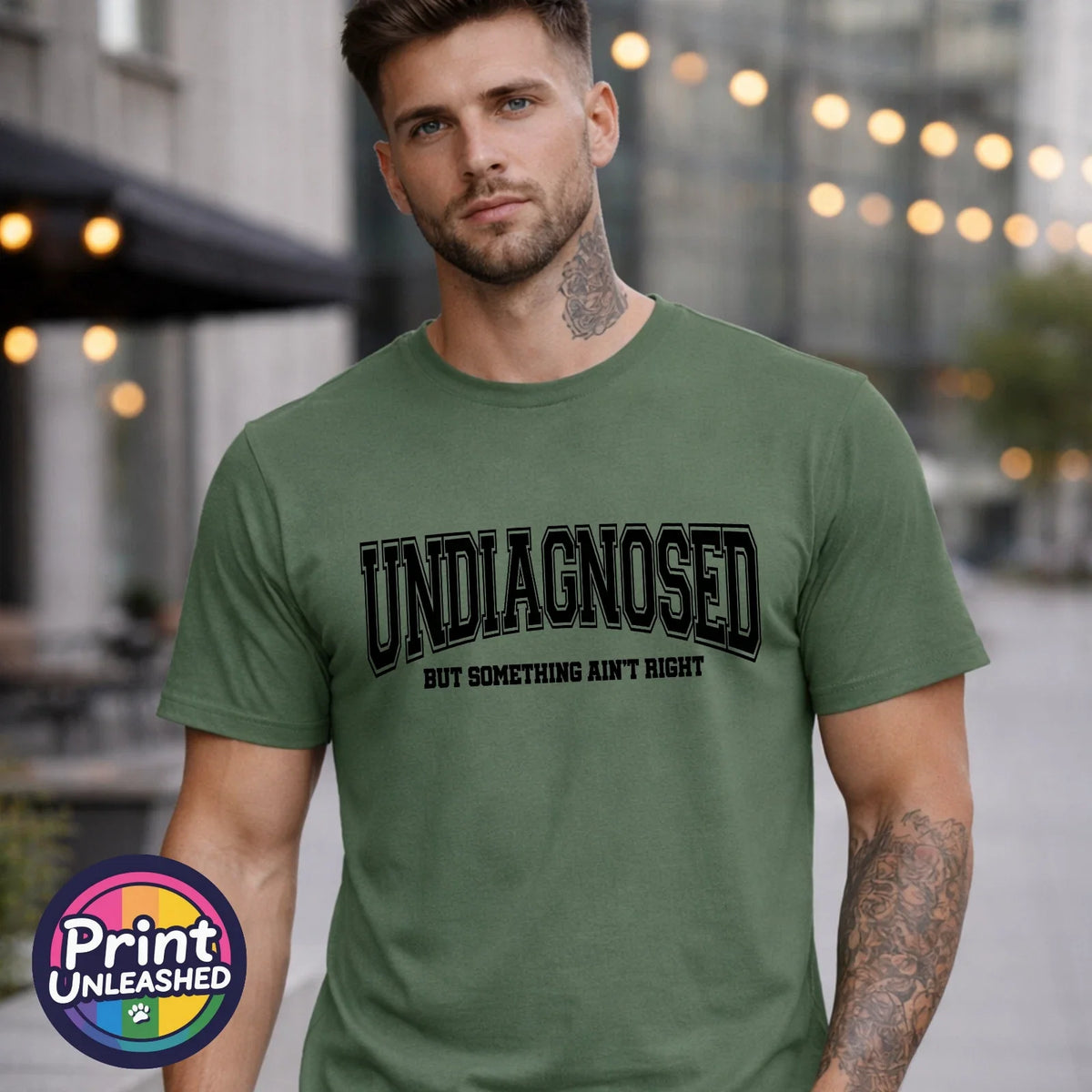 Undiagnosed But Something Aint Right Tee Funny Graphic Unisex S-2XL Unisex
