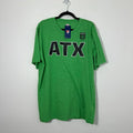 New Official MLS Austin FC "ATX" Soccer Club Green Men’s XL NWT Unisex