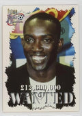 1999 Futera Fans Selection Manchester United Wanted Gold Edge Dwight Yorke 0cp0 Unisex