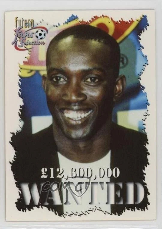 1999 Futera Fans Selection Manchester United Wanted Gold Edge Dwight Yorke 0cp0 Unisex