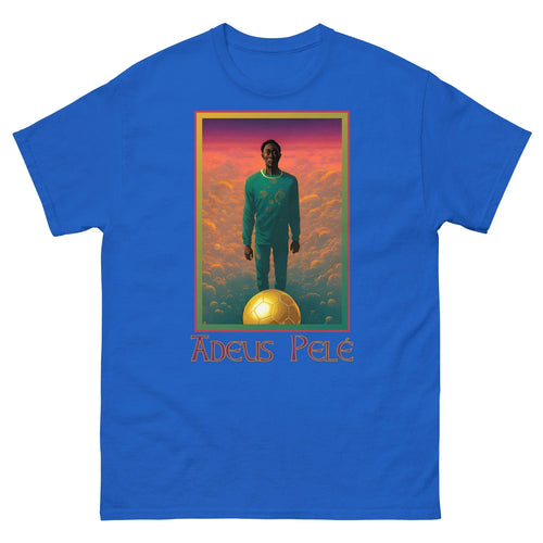 "Adeus Pelé" Unofficial Fan Art Men's classic tee Soccer Fútbol Brasil Brazil Unisex