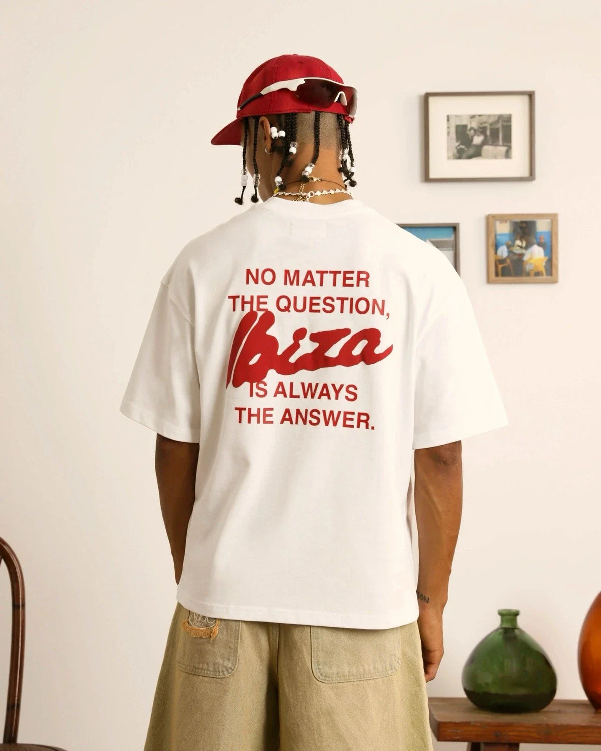 Vintage IBIZA Is ALWAYS Answer Streetwear Y2k Unisex / Camiseta Unisex Unisex