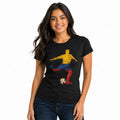 Colombia Soccer Silhouette Colombian Flag Football Player Tee Unisex