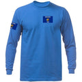 State of Wisconsin Flag Crest WI Graphic Long Sleeve Unisex