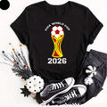 World Cup 2026 Soccer Graphic Tee Football, World Cup Winner Gifts Shirt Unisex