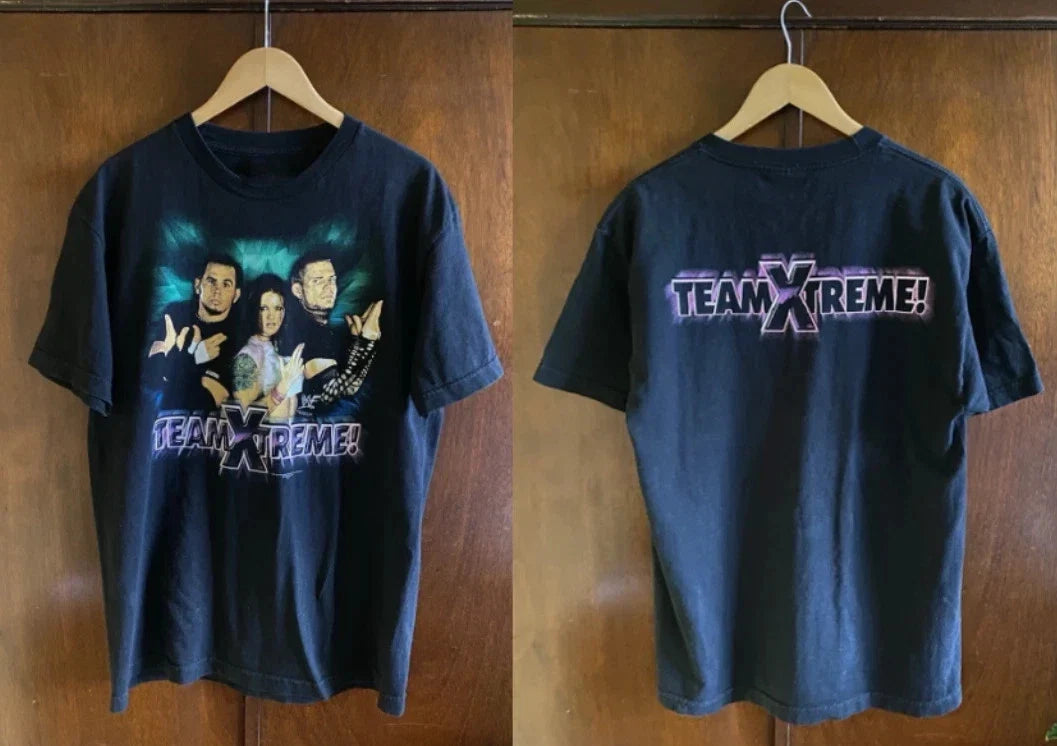 Vintage 2001 WWF Team Xtreme Hardy Boyz & Lita Unisex
