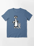 Adventures Crusader Rabbit Vectorized Size S to 5XL Made in the USA Unisex