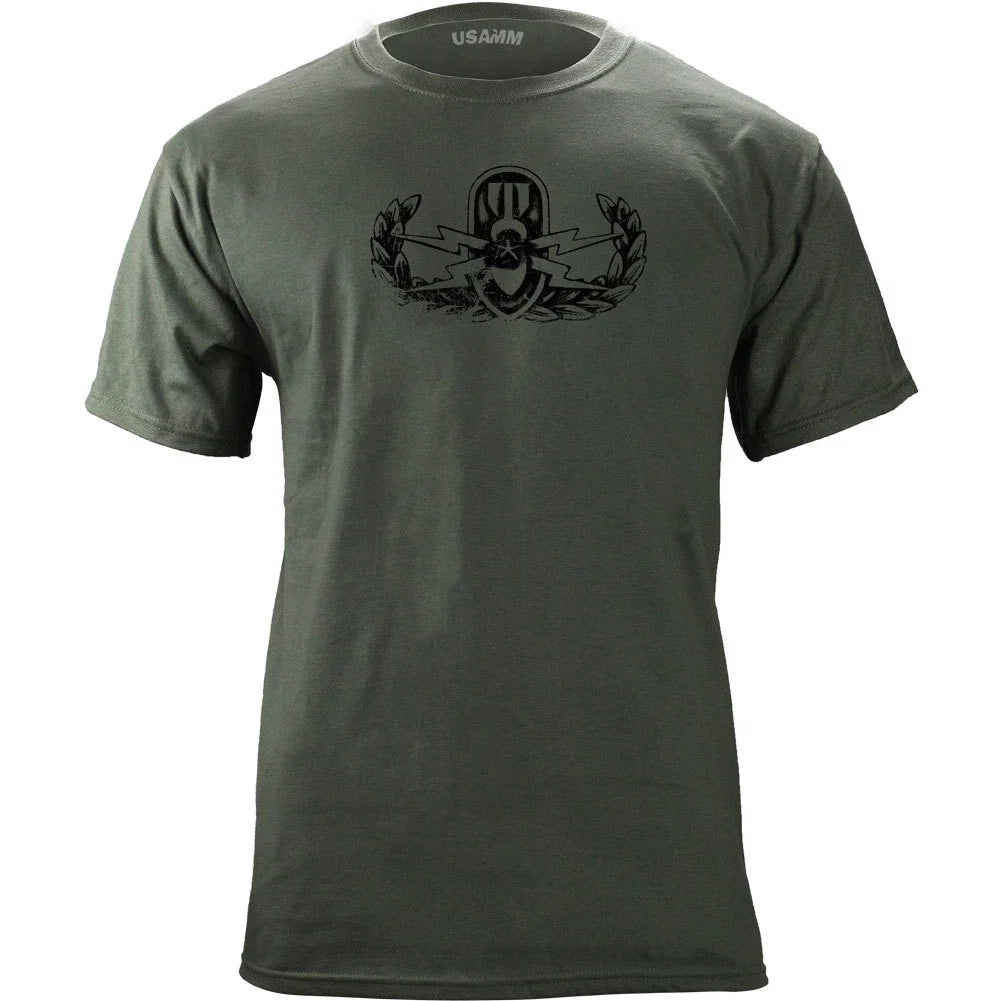 Vintage Army EOD Senior Badge Subdued Veteran Unisex