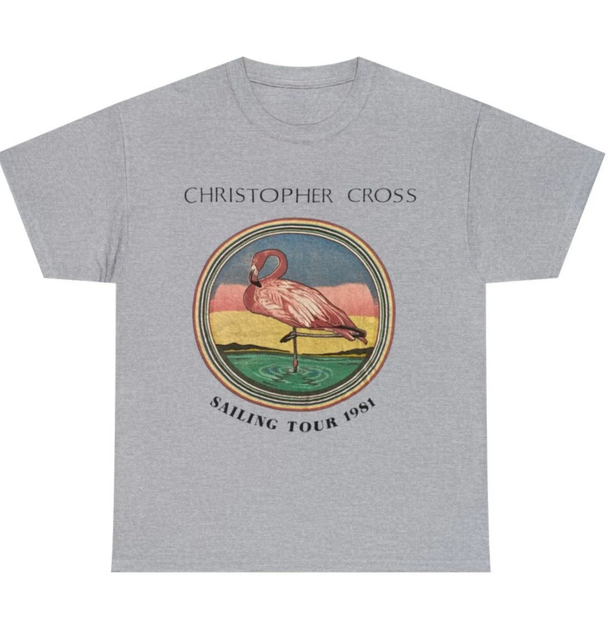 CHRISTOPHER CROSS 1981 Tour vintage T SHIRT Size S M L 2345XL Unisex