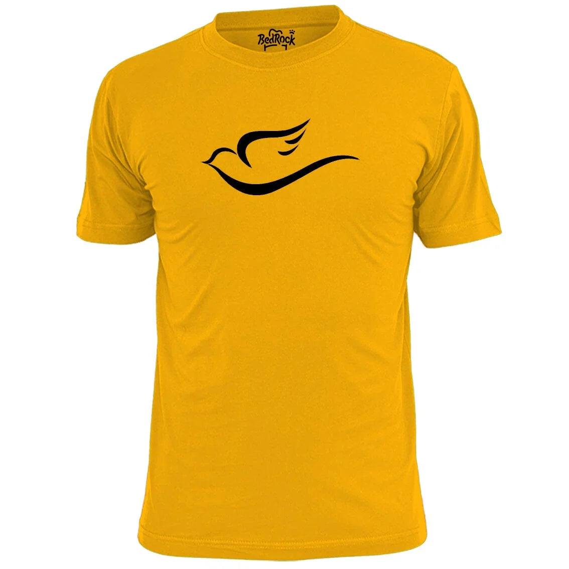 Mens Simple Dove Outline T Shirt Peace Love Unisex