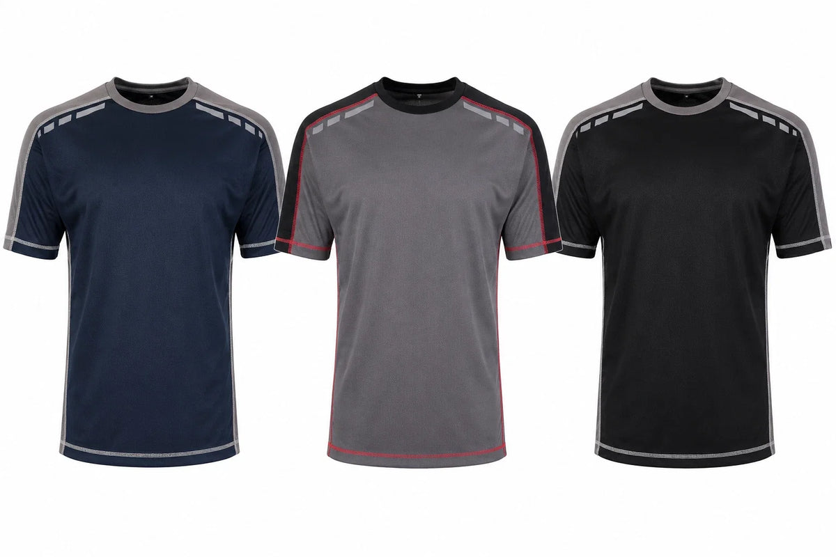 TuffStuff Elite T Shirt Mens Breathable Moisture Wicking Workwear Tee Unisex