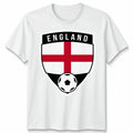England Crest Unisex T Shirt Men Women Football Matchday Supporter Fan Gift Tee Unisex