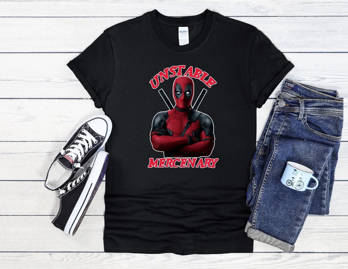 Unstable Mercenary Dead Pool Men Women Unisex T Shirt Baseball 2242 Unisex