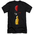 IT Slim FIT Movie Poster Black Tee Unisex