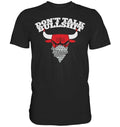 Don't Talk Bullshit Black Retro Bulls NBA Basketball Jersey Old School Unisex