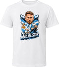 Alexis Mac Allister, Argentina Caricature Soccer 2026 T Shirt Unisex